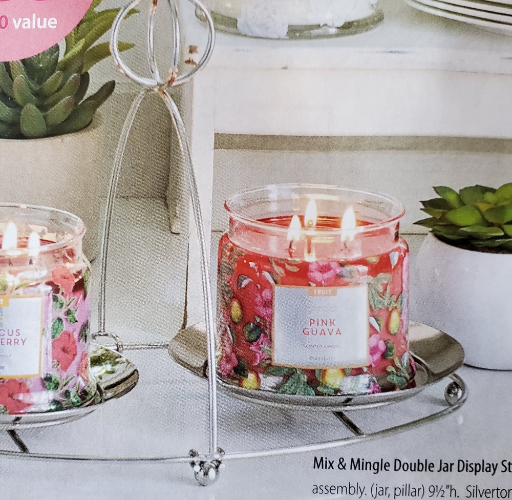 PartyLite Mix & Mingle display for jars or pillars